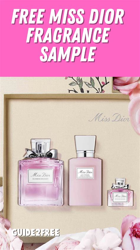 christian dior perfume samples free.